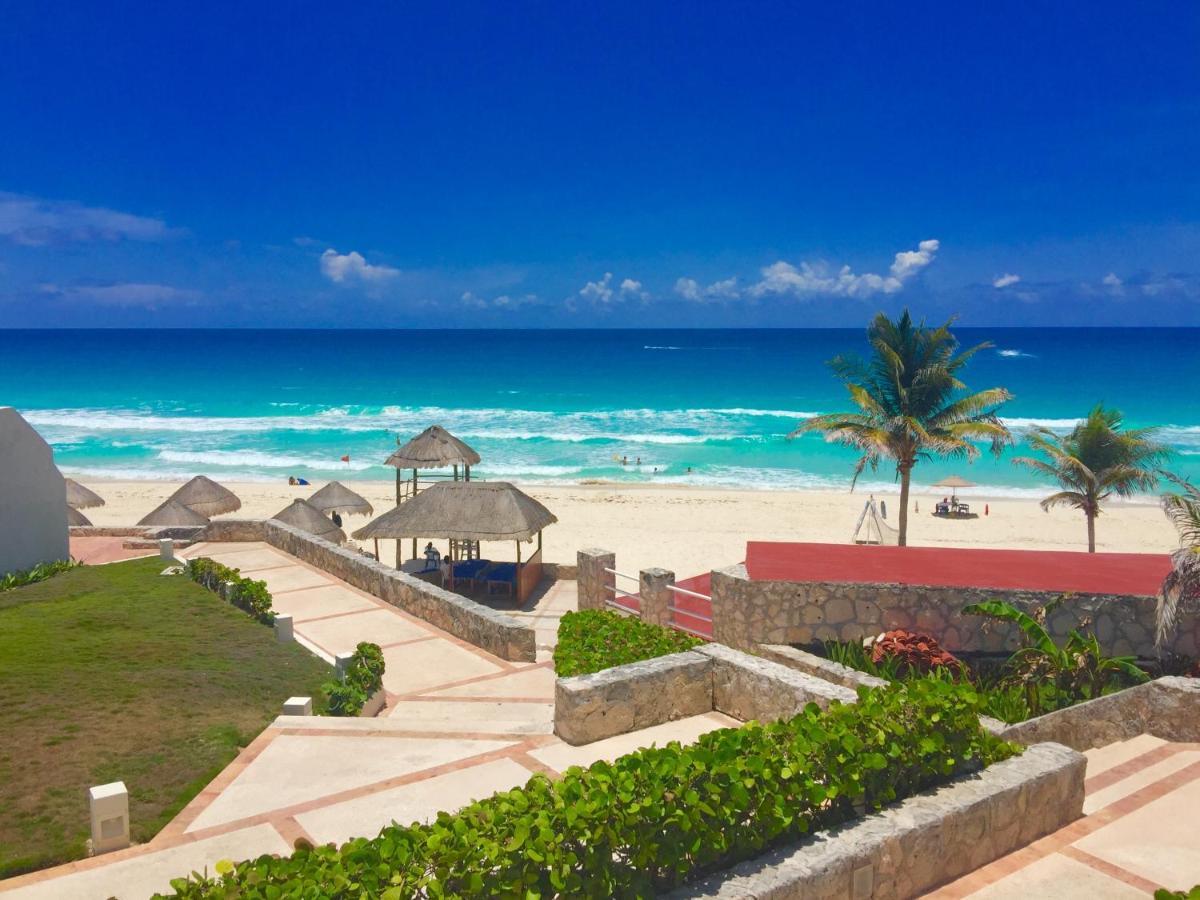Preciosos Estudio Vista Al Mar O Jardin Cancún Eksteriør billede